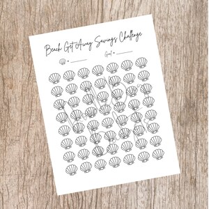 Beach Get Away Savings Challenge