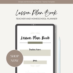 Lesson Plan Book