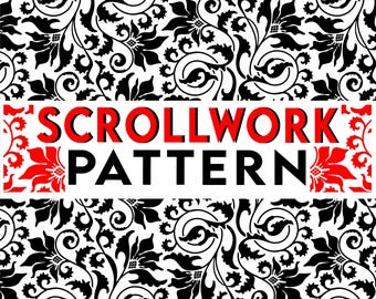 Floral Elegant Decorative Filigree Scroll Ornaments Engraving Pattern Laser Vector Design SVG EPS PDF