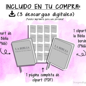 La Biblia Traducción Del Nuevo Mundo Clipart (Descarga Digital)