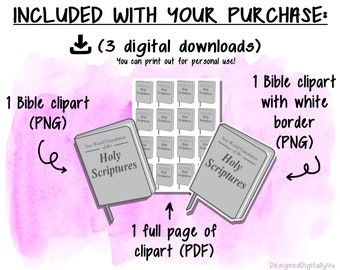 NWT Bible Clip Art (Digital Download)