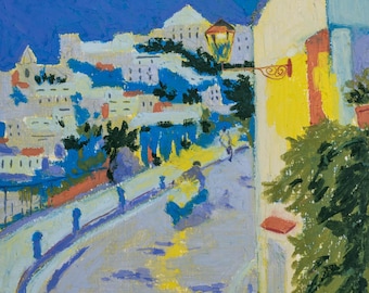 Headlights Homeward - giclee print, art, gift