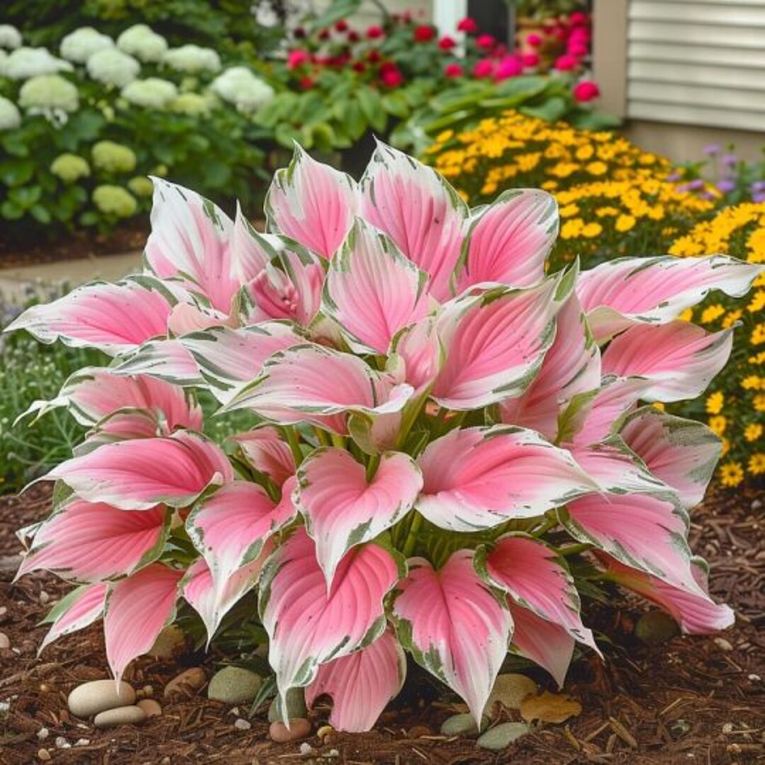 Pretty In Pink Hosta Pink Green Hosta Seeds | 200+ Perennial | Shade Garden Plants - Etsy
