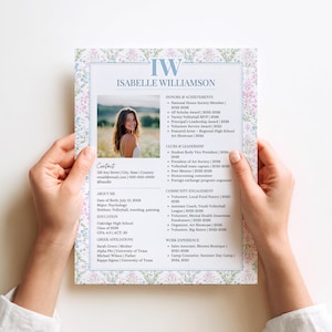 sorority recruitment packet