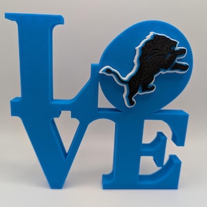 Detroit Lions liefdesbord/standaard