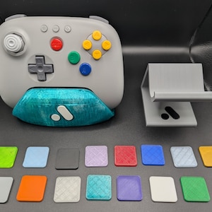 8BitDo-kontrollstativ - analog 3D N64-kontroll (nedre gummigrepp ingår ej)