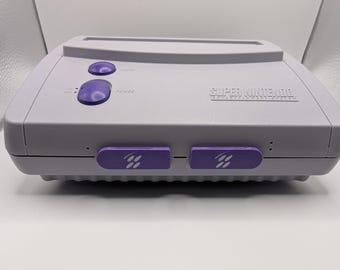 Controller Port Dust Cover Kit for Super Nintendo/Famicom (Set of 2) - Custom Color/Text Combinations available!