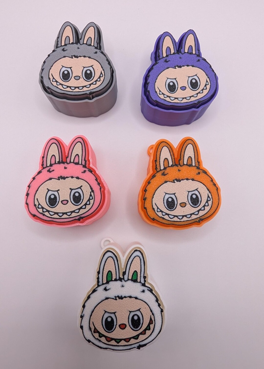 Labubu Fidget Clicker Keychains - Etsy
