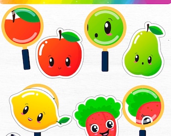 Find the Vegetable: Magnifying Glass Matching Game | Printable PDF for Kids