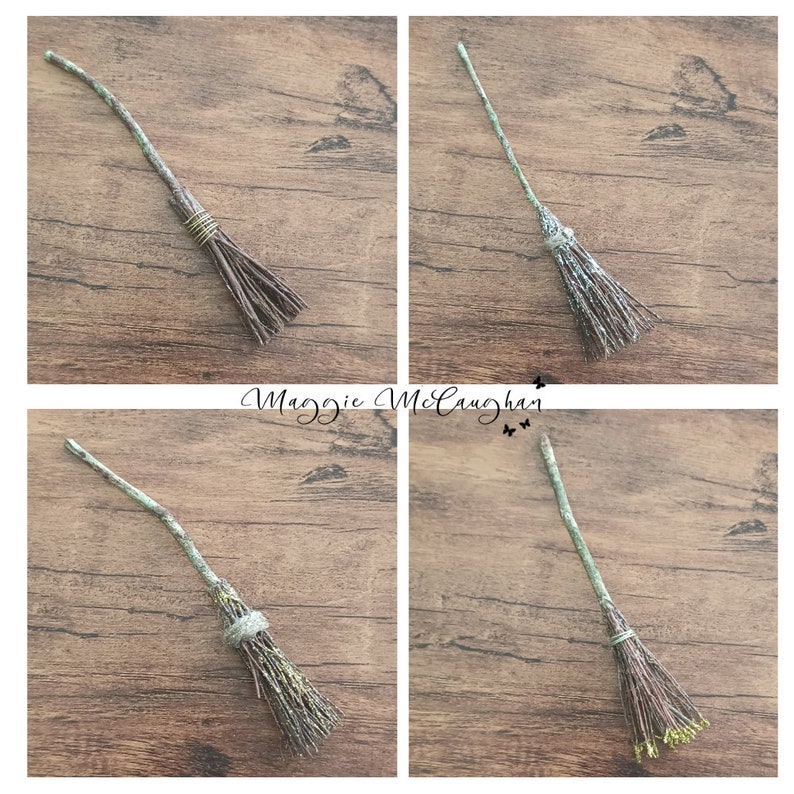 112 Scale Miniature Cinnamon Scented Broomsticks Handmade One of a