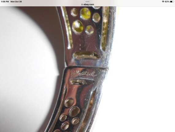 Belle Etoile Fluer Stackable Bangle Bracelet Fine… - image 7