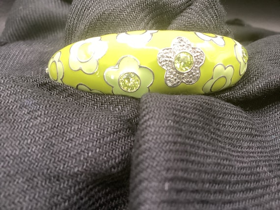 Belle Etoile Fluer Stackable Bangle Bracelet Fine… - image 1