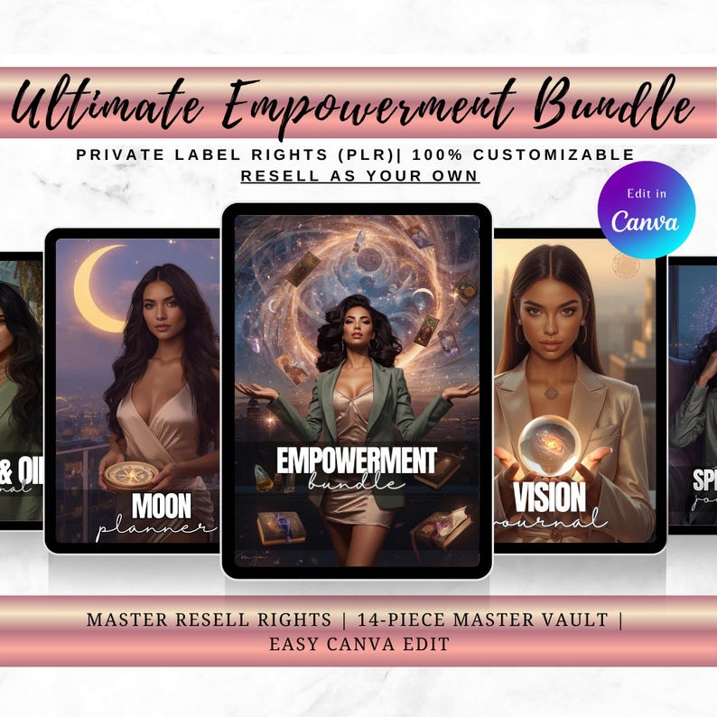 Ultimate Empowerment Bundle: 14-piece Spiritual Business PLR MRR ...