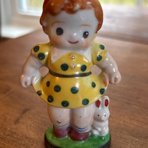 Occupied Japan Figurines Little Girl - Etsy