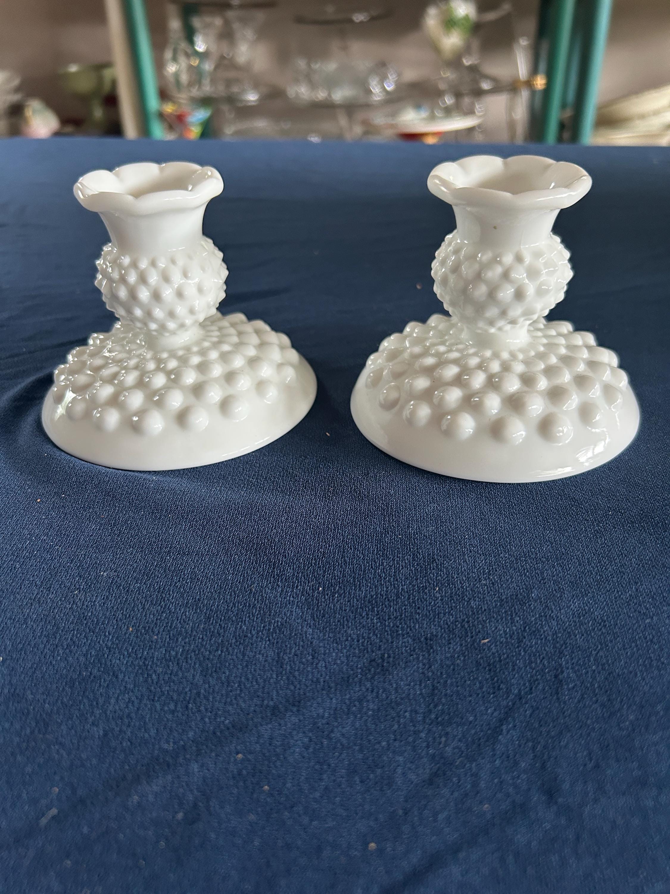 Fenton キャンドルホルダー2個セット Fenton キャンドルホルダー2個セット