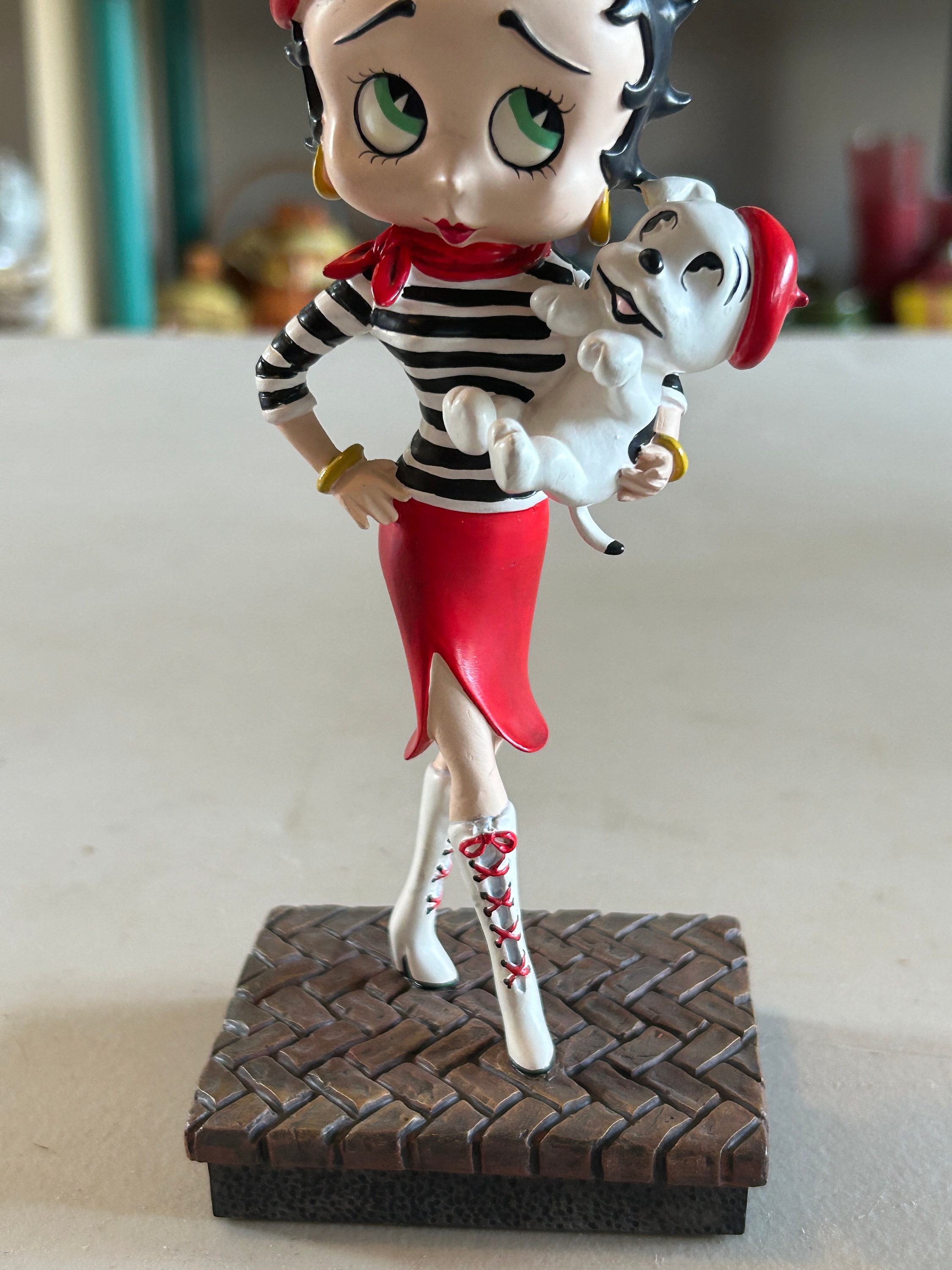 ベティ・ブープ Betty Boop ダンバリーミント COA付き フィギュリン Danbury Mint Betty Boop La Bella Boop ダンバリーミント