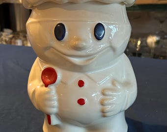 Pillsbury Doughboy Cookie Jar - Etsy
