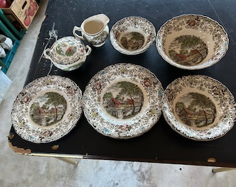 Johnson Bros Mill Stream China Various Pieces Available See Description Exc. Condition