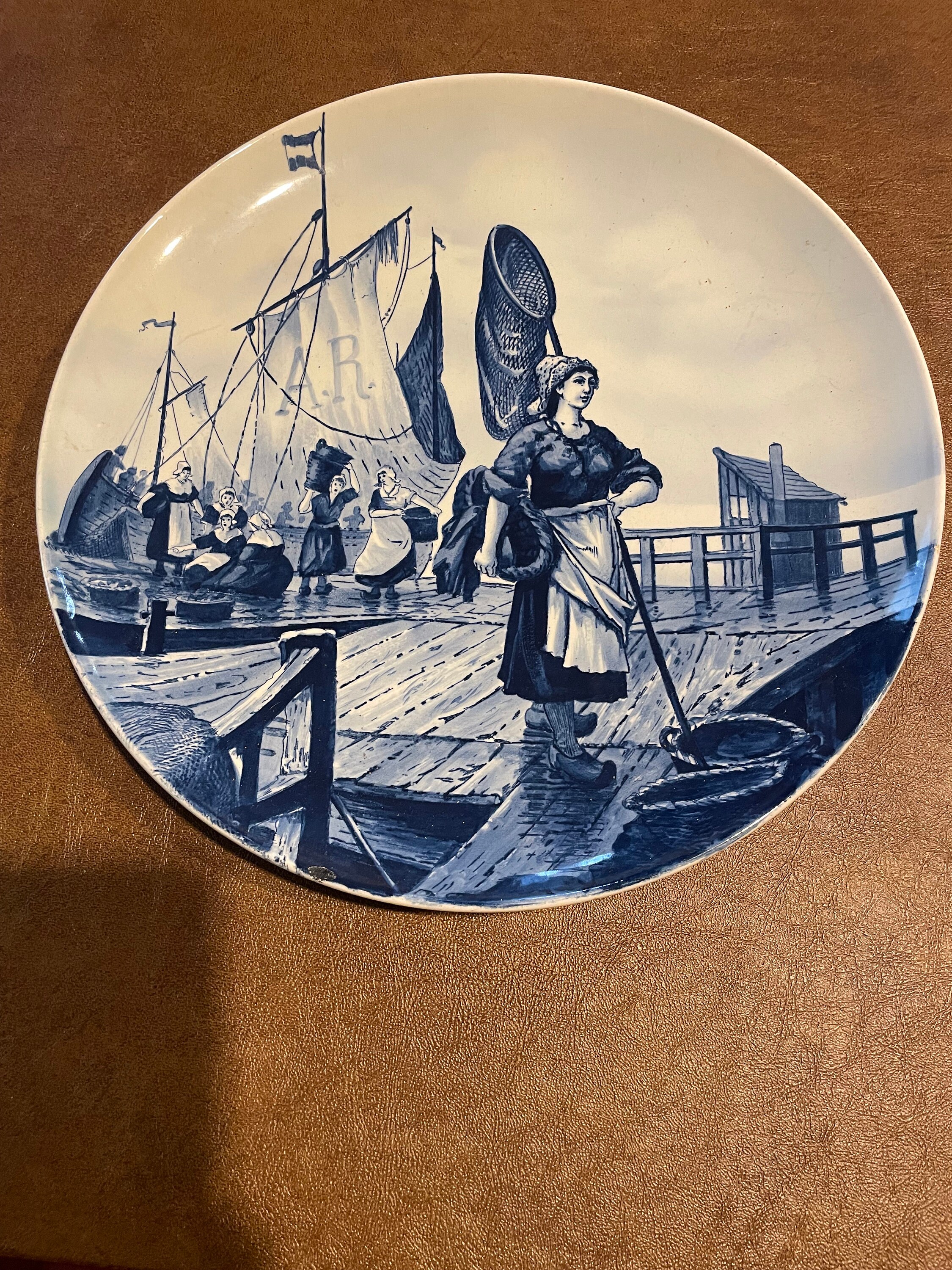 Boch Delft Plate 
