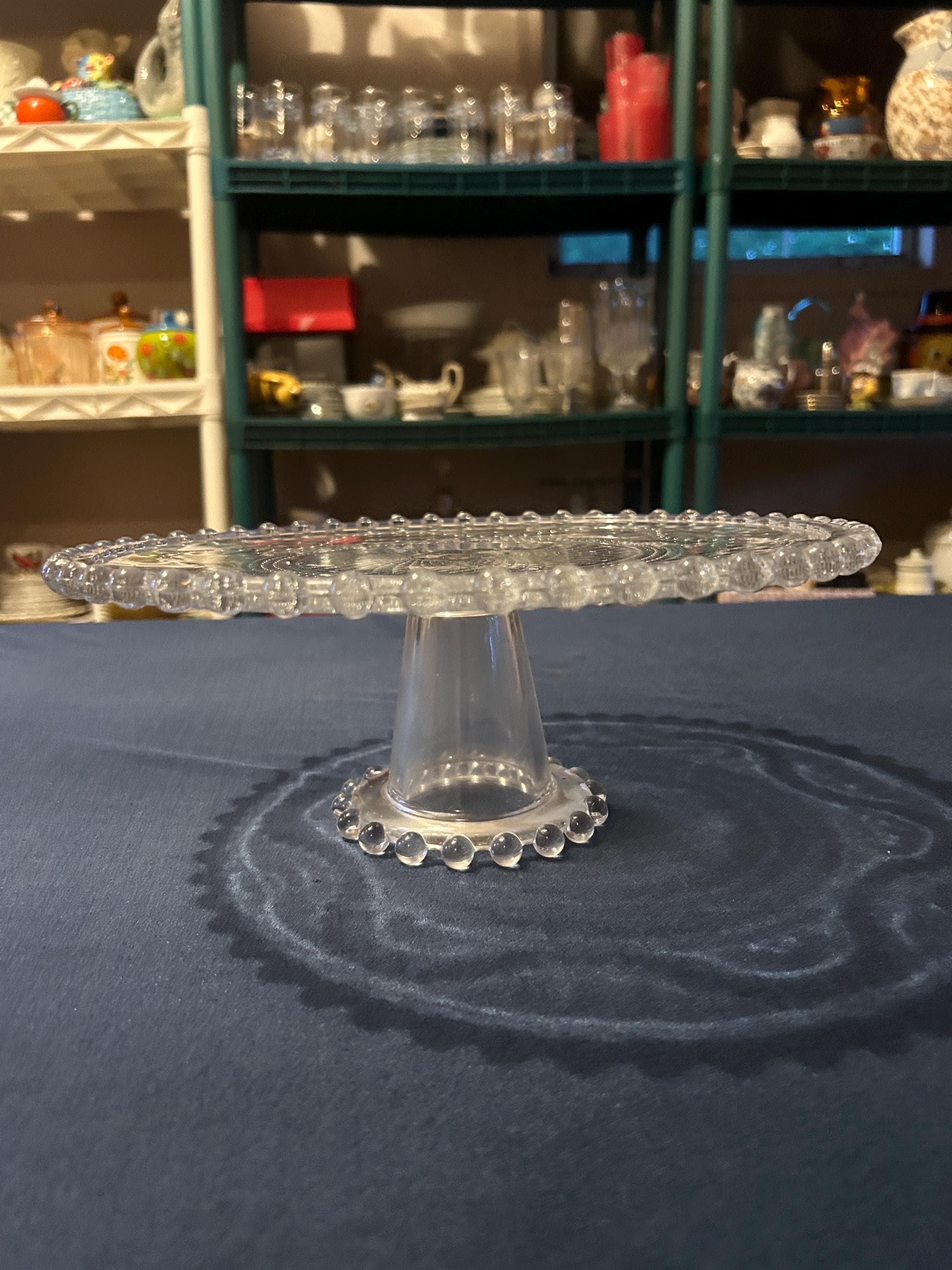 Crystal Cake Stand 12 Inch - Etsy