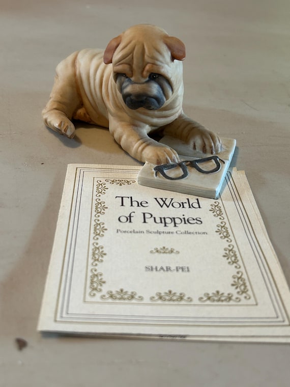 フランクリンミント World of Puppies 子犬 置物 ヴィンテージ 【公式