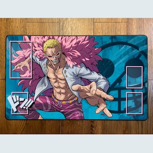 Donquijote Doflamingo Einteiler TKG Custom Krabbeldecke | Genähte Kanten