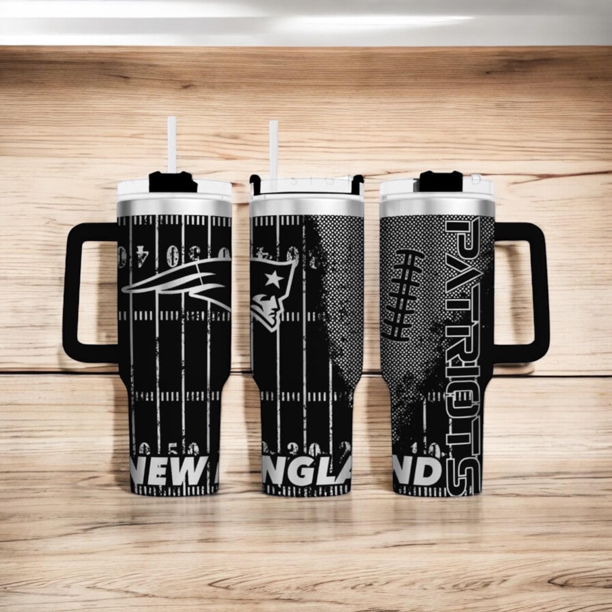 Stainless Steel Patriots Yeti 30 Oz New England Patriots Tervis