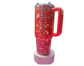 Atlanta Falcons 40oz Tumbler – Laser Engraved Stainless Steel Cup