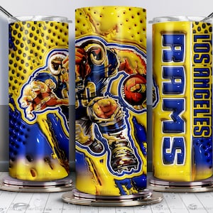 Elevate Your Sip with Los Angeles Rams-Themed Tumblers!