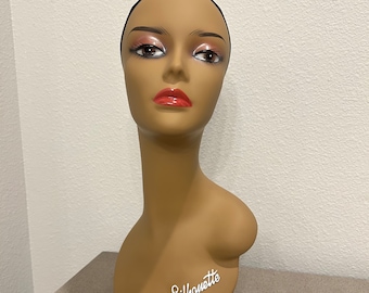 Mannequin Head with wig cap