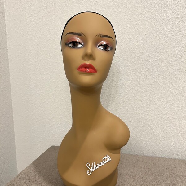 Mannequin Head with wig cap