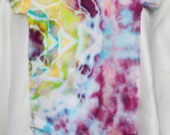 tie dyed 12 mo. onesie