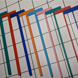 Bookbinding T-Spacers for Book Lovers Spacers Book Binding Separators 3D Printed T-Spacers for Crafting Binding Book Tools Scrapbooking Gift