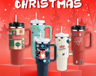 Christmas Thermal Mug 40oz