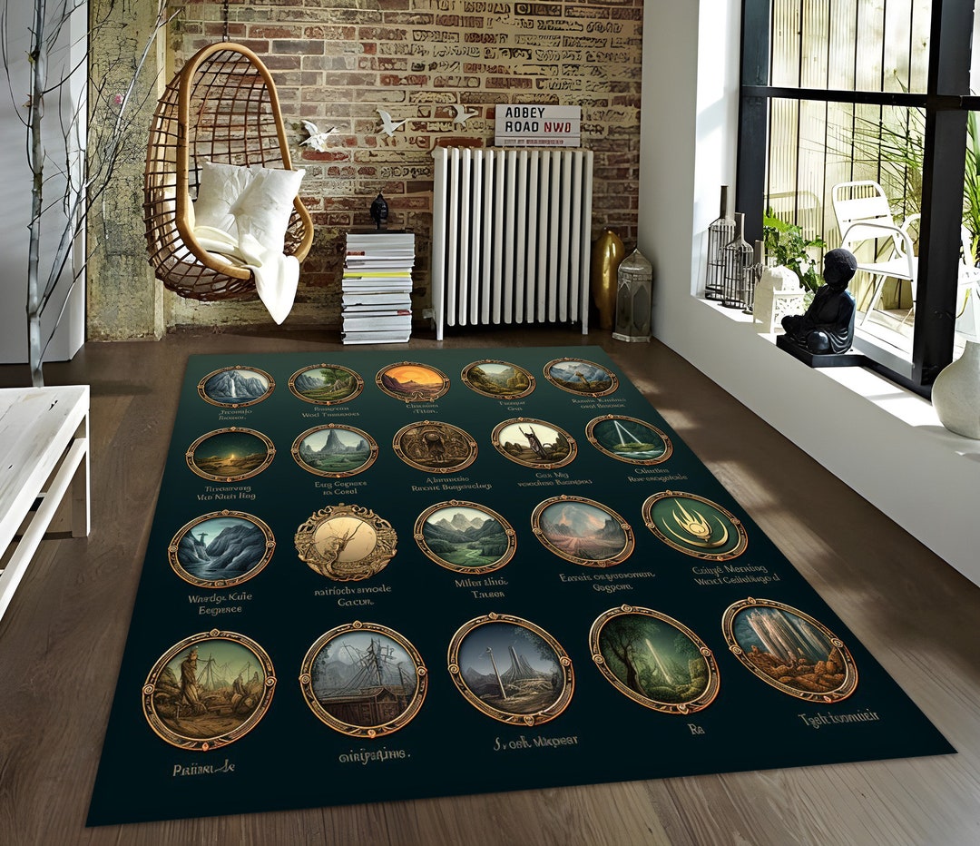 The Lord of the Rings, Icons Rug, Movie Rug, Fantastic Rug, Popular Rug