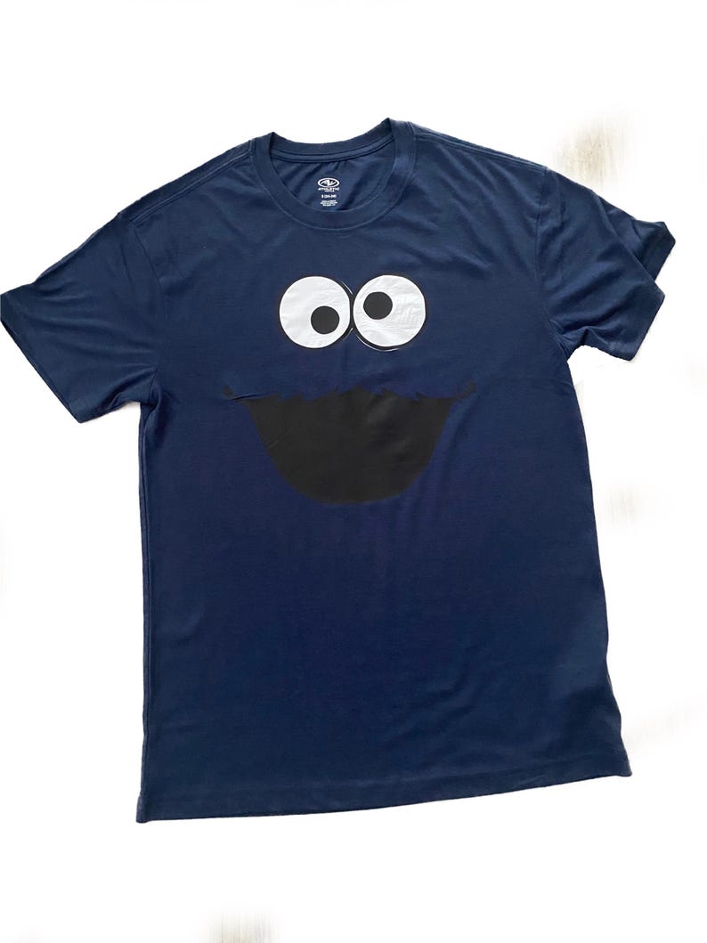 Mousse White Monster Fries Print T-Shirt