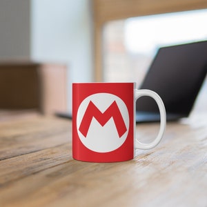 Mario Accent Inspired Mug 11oz