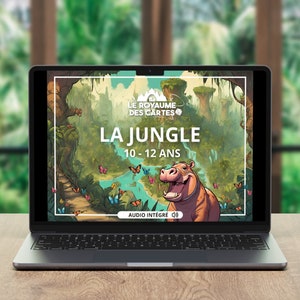 Printable Jungle Treasure Hunt - Fun Activity for Children 10-12 Years Old - Educational Game at Home or Birthday