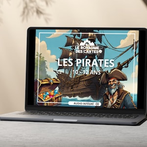Printable Pirate Treasure Hunt - Fun and Educational Activity 10-12 Years Old - Audio Story Included
