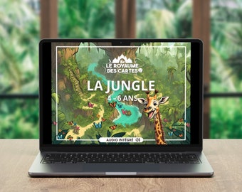 Investigation to print on the Jungle (4 to 6 years old) - Digital Kit