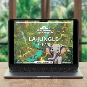 Printable Jungle Treasure Hunt - Fun Activity for Children 7-9 Years Old - Educational Game at Home or Birthday