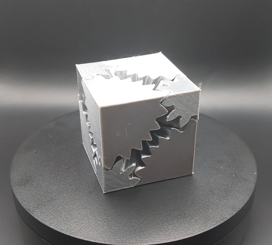 Cube Gear Fidget Toy - Etsy