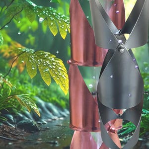 NEW - Orikata Round Rain Chains