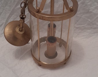 Brass lantern circa 1960