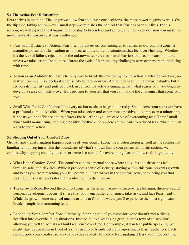 Breaking the Chains of Fear Etsy