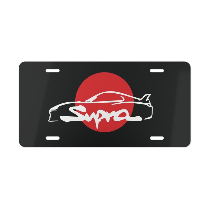 Toyota Supra Vanity Plate Toyota Supra MKIV Etsy