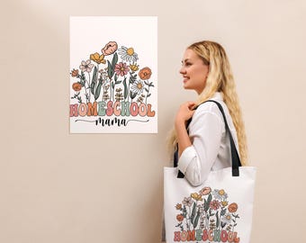 Sac fourre-tout à maman pour l'école à la maison
