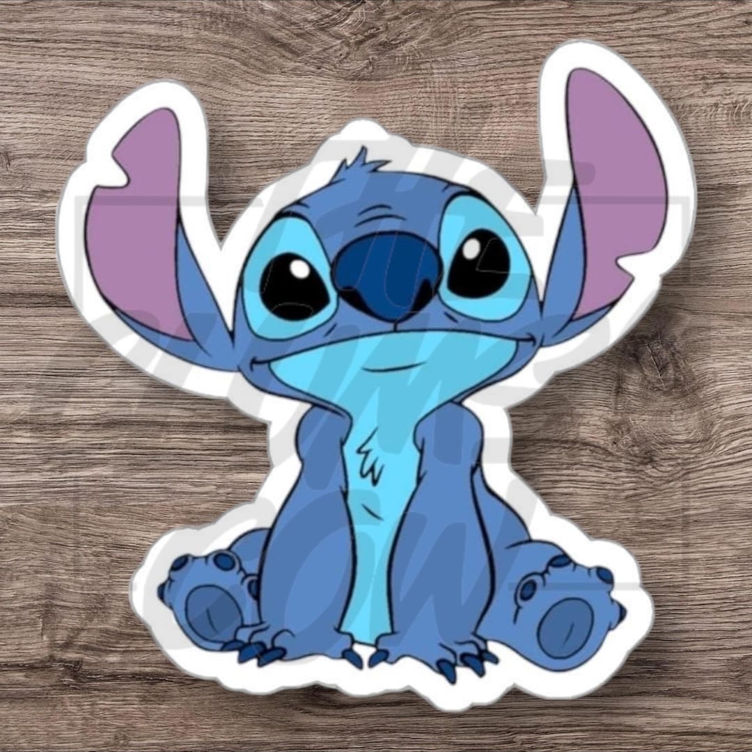 Stitch Type Sticker Stitch Vinyl Sticker - Water Resistant - Etsy
