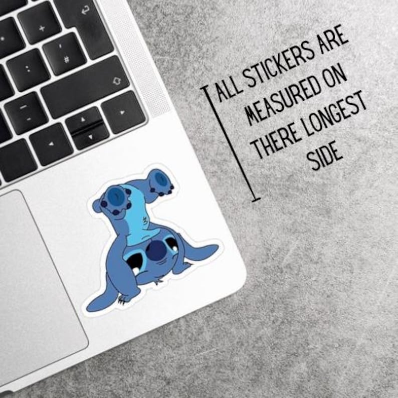 Upside Down Stitch Sticker - Etsy