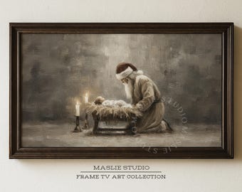 Frame TV Christmas Nativity | Christian Christmas Digital Download for Samsung The Frame